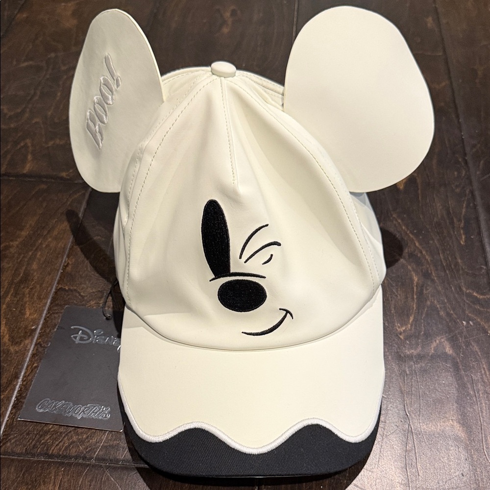 Cakeworthy glow in the dark Mickey ghost hat. Perfect for Halloween